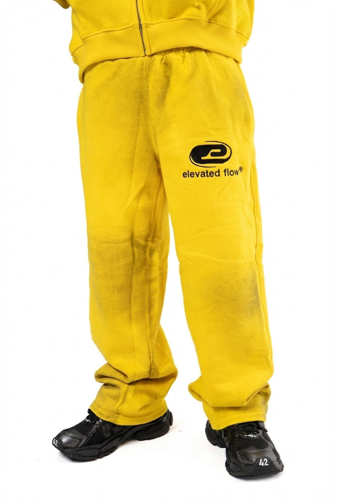 Elevated Flow Yellow Essential Sweatsuits