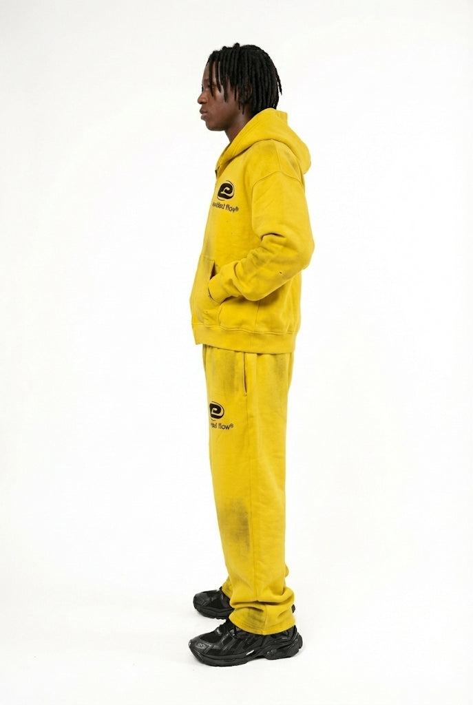 Elevated Flow Yellow Essential Sweatsuit